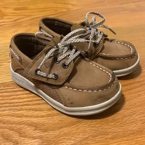 Sperry Little Kids Gamefish Junior Boat Shoe Size 7.5 Wide
